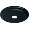 Ekena Millwork Crendon Ceiling Medallion (Fits Canopies up to 4 3/8"), 24 1/8"OD x 4 3/8"ID x 2 1/4"P, Night Shade CM24CRNSF - alternate 2